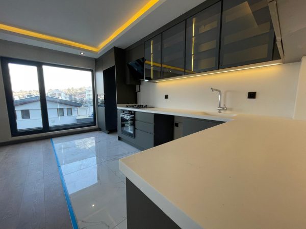BADEMLİDEREDE SIFIR BİNADA 2+1 SATILIK TERS DUBLEKS DAİRE - Görsel 5