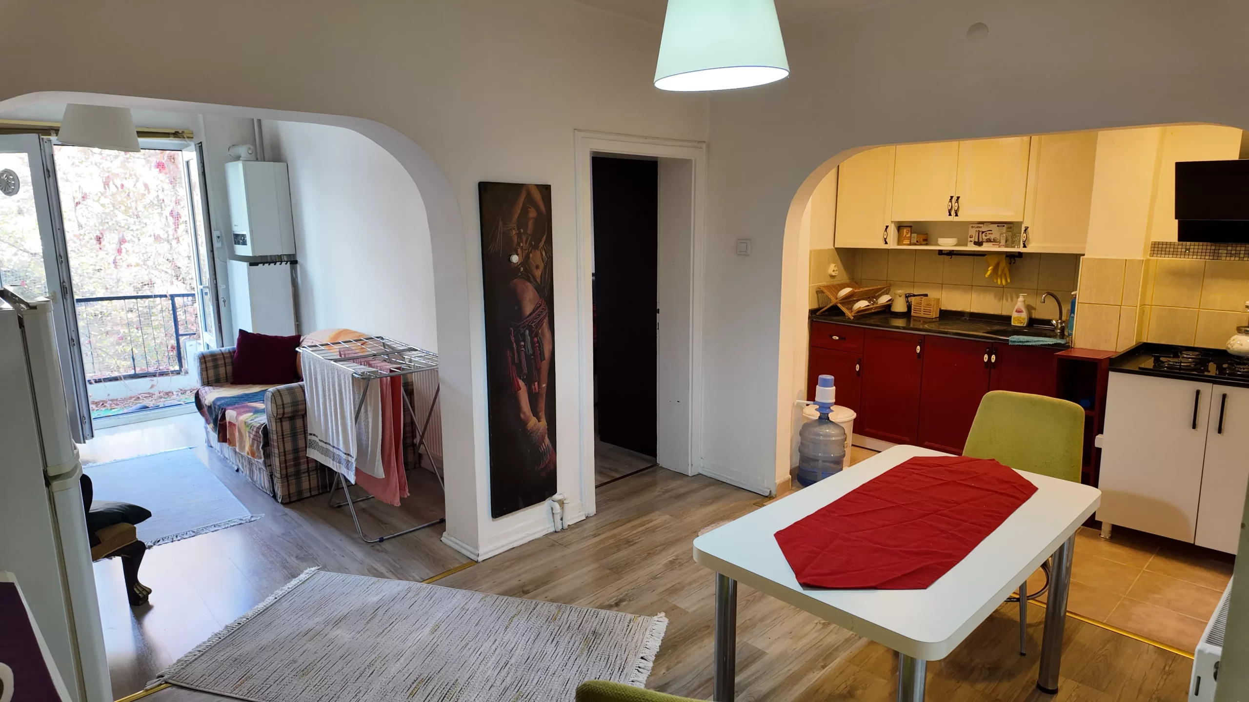 MALTEPEDE MERKEZİ KONUMDA EŞYALI FERAH 1+1 DAİRE - Görsel 9