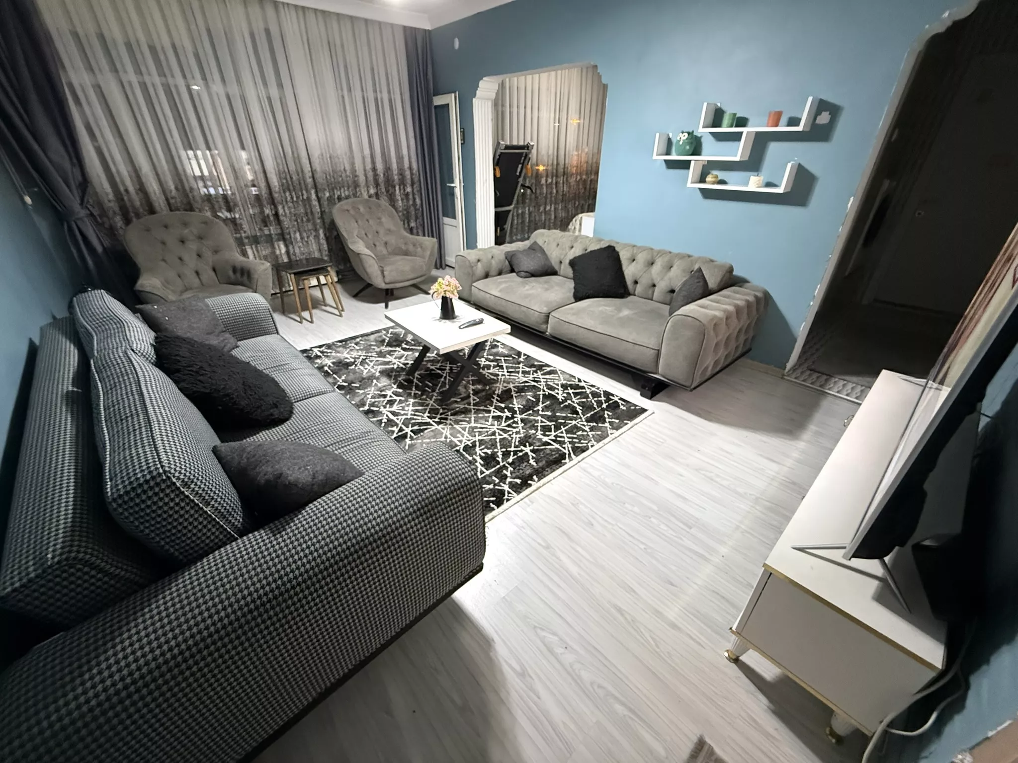 İŞÇİ BLOKLARINDA EŞYALI 3+1 GENİŞ DAİRE CADDE ÜZERİ - Görsel 29