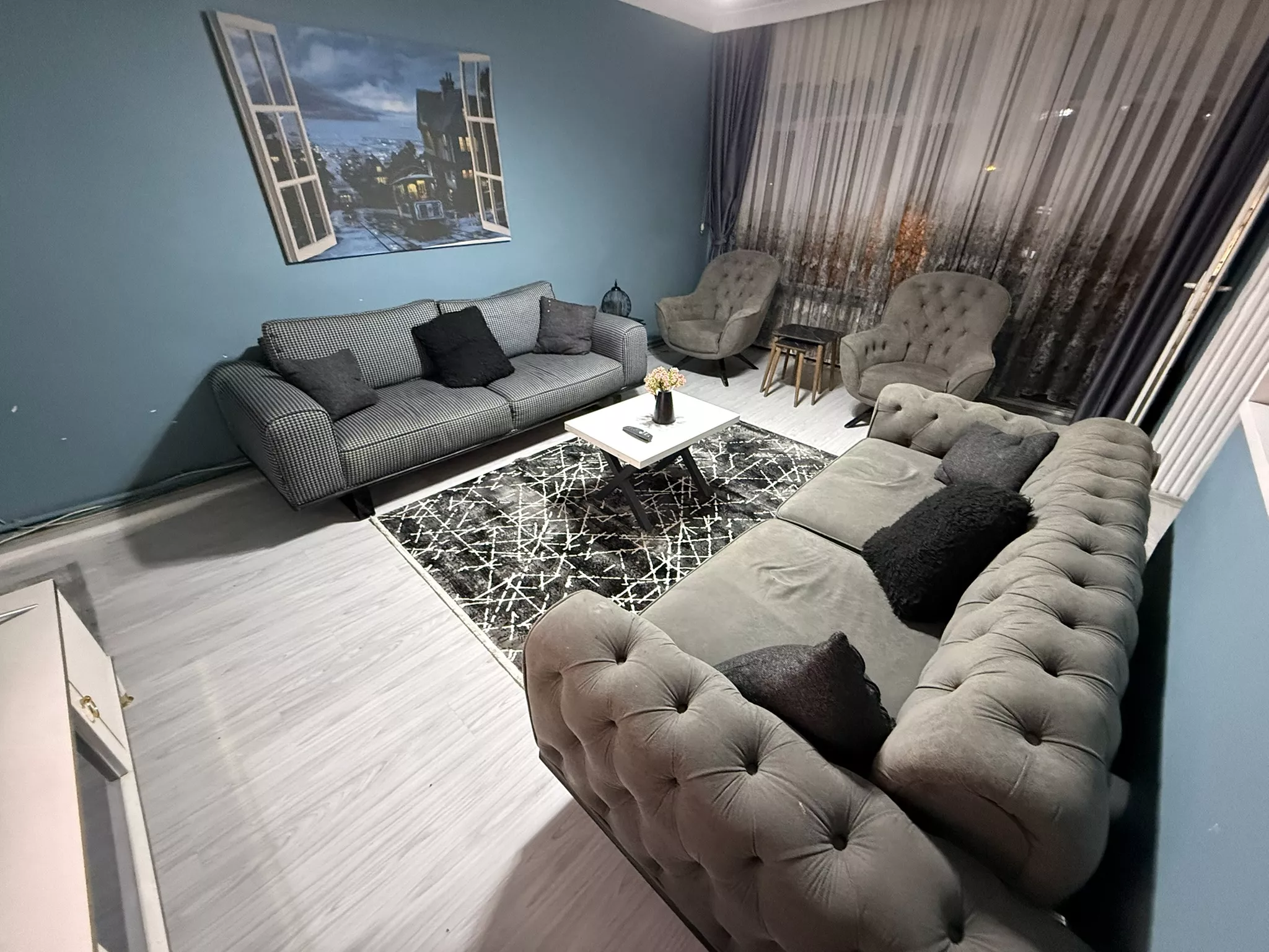 İŞÇİ BLOKLARINDA EŞYALI 3+1 GENİŞ DAİRE CADDE ÜZERİ - Görsel 30